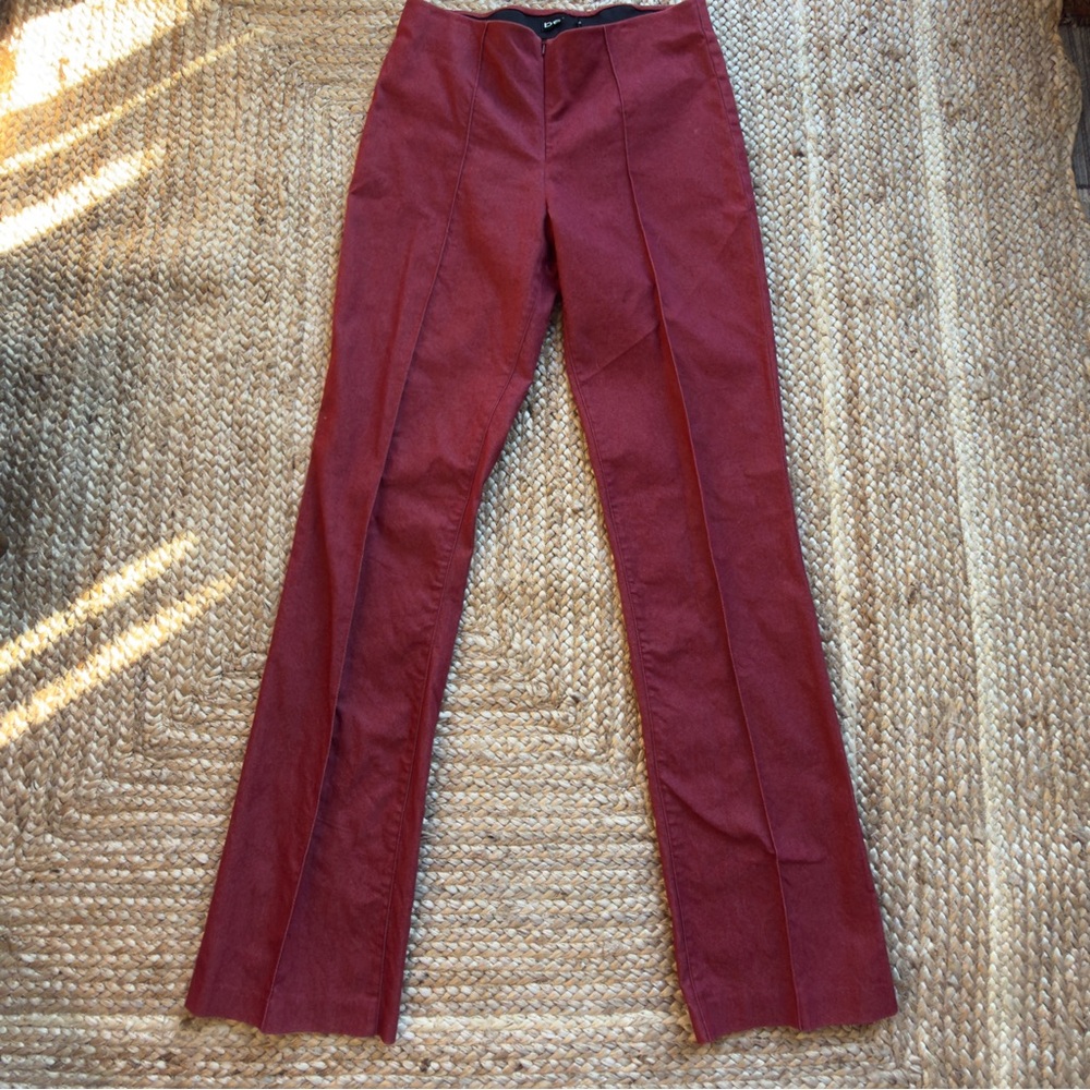 Bebe Cherry Red Trousers size 6